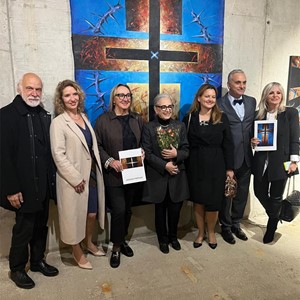 Otvorena izložba Jagode Popović u Župi Ljubljanica-Voltino